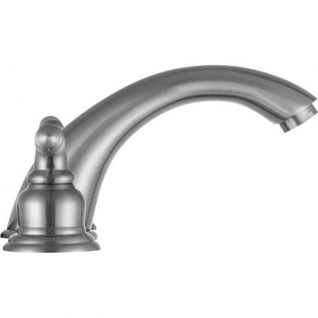 Anzzi Princess 8" Widespread 2-Handle Bathroom Faucet in Brushed Nickel L-AZ186BN